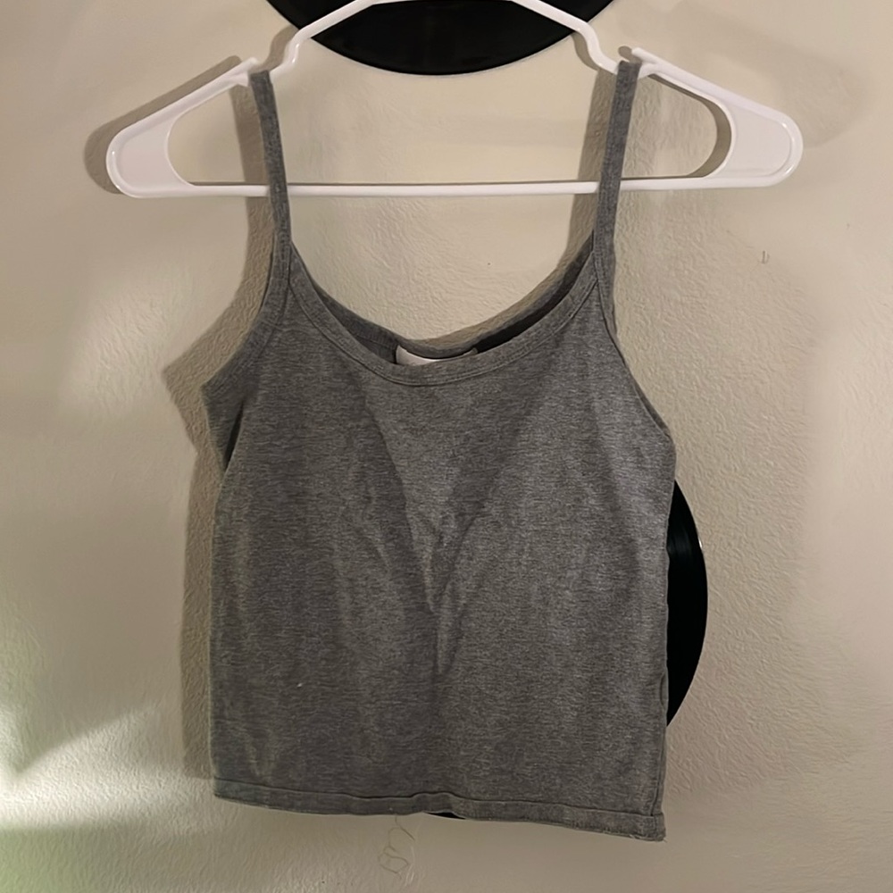 Forever 21 grey tank top